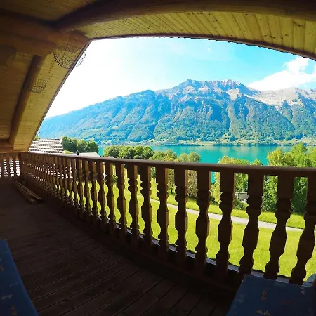 Log Near Interlaken With Panoramic View Holiday home Iseltwald