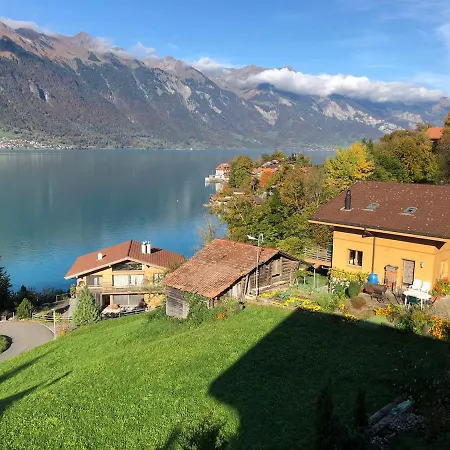 Log Near Interlaken With Panoramic View 펜션 이젤발트